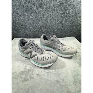 New Balance women's shoe 11 Grey and mint running athletic shoes 860 V10